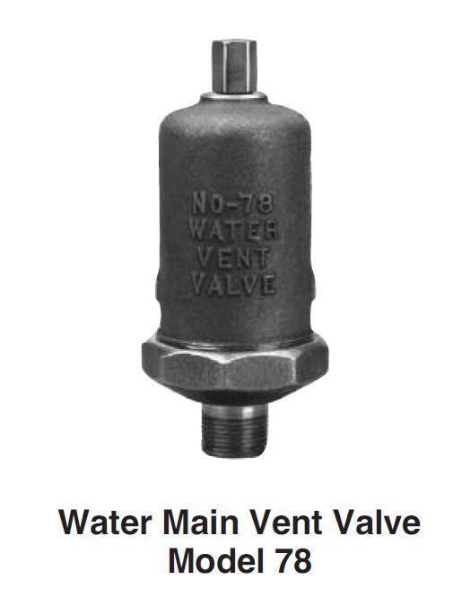 Model 78 Vent Water