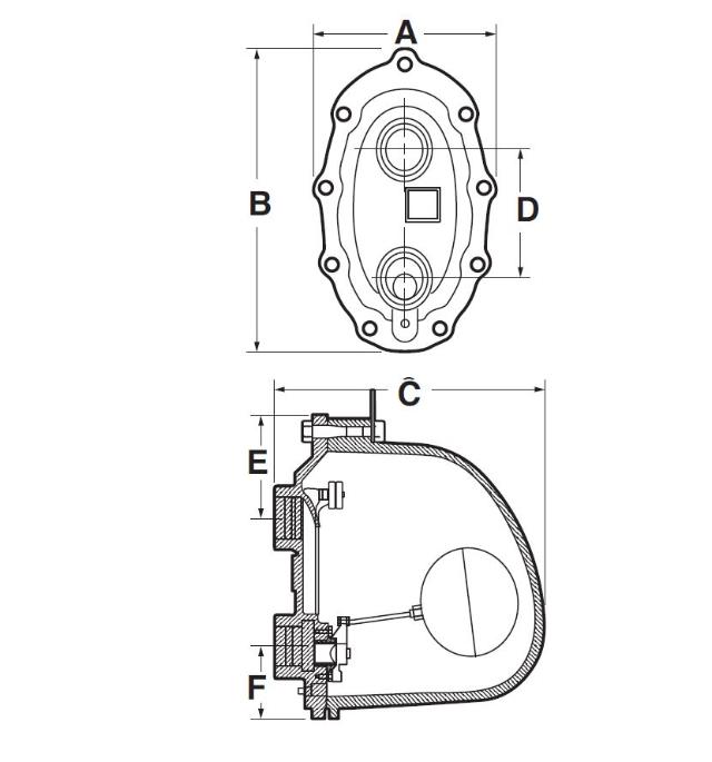 FT015X F&T Trap 2 IN. X Pattern