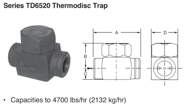Thermodisc Trap | 405154