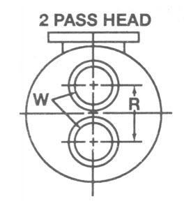 5-260-12-036-001  SU123 2 Pass Heat Exchanger Steam to Water