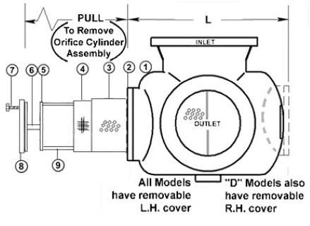 DB14X14-125 - Double Suction Diffuser