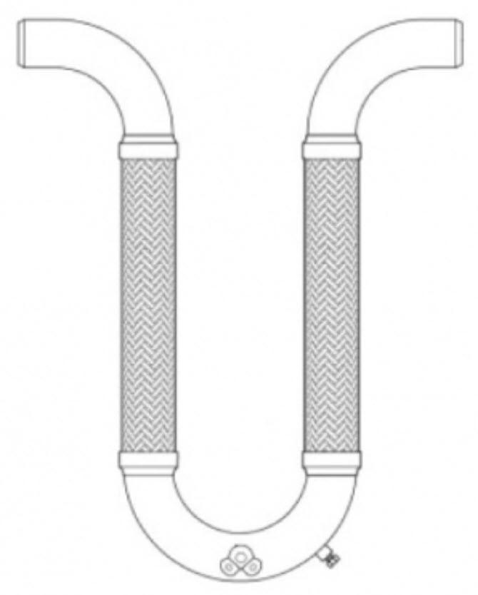 Two-Leg U Style Loop TLUW3